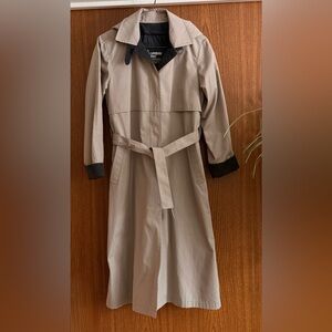 Vintage London Fog Women’s Trench Coat — Wamsutta Shell + 3M Thinsulate Liner